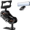 xsaaczm Radar Detector Mount Rearview Mirror Bracket, Car Truck Mirror Radar Mount Bracket, Aluminum Rearview Mirror Rod Mount (for Escort Max / Max2/ MAX360 Radar) view 1