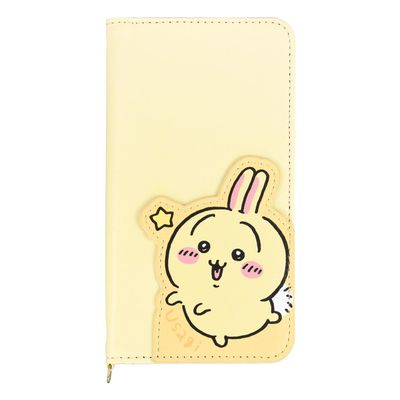 (Gourmandise) Gourmandies Chiikawa Die Cut Multi Flip Cover (M+) Rabbit CK-23C Polyurethane Card Slot, Convertible