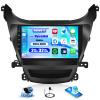 CAMECHO Android 15 Car Stereo for Hyundai Elantra 2014-2016 Radio,Wireless Carplay Android Auto Mirror Link, 9" Touch Screen Car Radio Bluetooth, HiFi, EQ, GPS, FM/RDS, WiFi + Backup Camera 2G+32G view 1