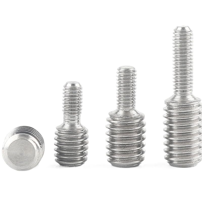 2-5pcs M3/M4M5/M6/M8/M10/M12/M14/M16 304 Converter Reducing Bolt Camera Adapter Conversion Screw (Color : Silver, Size : M4x8-M6x8 5pcs)