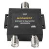 MOOKEERF 2 Way Splitter UHF Female (SO239) Connector 50 Ohm VHF/UHF Splitter for 136/520MHz Two Way/Amateur/Ham/CB Radio (NOT for TV) view 1