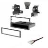 Single DIN Car Stereo Radio Install Kit and Wire Harness -Made for Honda: 1990-1997 Accord, 1997-1998 CR-V, 1995-1998 Odyssey, 1992-1998 Prelude view 1