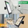 WeSTRUGGLE On Wall Mount Bracket for 11" iPad Pro(2018-2022)& 10.9" Air 4th(2020),5th(2022),Excluding 11" iPad (M4,2024&M2,2024)&10.9" 10th Gen.,with Lock &Key, Multi Angle Design,Metal,(Black) view 3