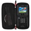 Mchoi Hard Case Suitable for Texas Instruments TI-84 Plus CE/TI-83 Plus/TI-84 Plus CE/TI-83 Plus/Casio fx-9750GIII Graphing Calculator, Extra Pocket for USB Cables, Manual, Pencil, Ruler, Black view 2