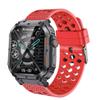 22mm Watch Band, Lamshaw Silicone Replacement Wristbands Sport Strap with Metal Buckle Compatible with KACLUT Smart Watch/EIGIIS K57 Pro 1.96 Military Smart Watches/ESFOE K57 1.96 Military Smart view 1