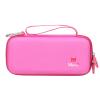 Mchoi Hard Case Suitable for Texas Instruments TI-84 Plus CE/TI-83 Plus/TI-84 Plus CE/TI-83 Plus/Casio fx-9750GIII Graphing Calculator, Extra Pocket for USB Cables, Manual, Pencil, Ruler, Pink view 4