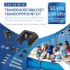 K00-00118-01 Transducer Bracket Transom Mount Kit Replacement for Garmin XDCR 200/50 kHz Dual Frequency Transducer f/010-10272-00 view 2