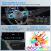 6.9 inch Single Din Car Stereo Upgrade Wireless Apple Carplay,Hikity 1280 * 480 IPS Touch Screen Car Radio Bluetooth 5.1 Wireless Android Auto,Car Audio Receiver EQ FM 2USB SWC+Backup Camera view 4