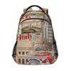ALAZA Italy Vintage Poster Backpack for Students Boys Girls School Bag Travel Daypack view 1