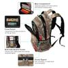 ALAZA Italy Vintage Poster Backpack for Students Boys Girls School Bag Travel Daypack view 4