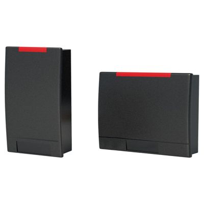RFHID Wiegand Card Reader RS232 Reading Head Door Swipe System Compatible with Card Readers (Square, Wiegand Format)