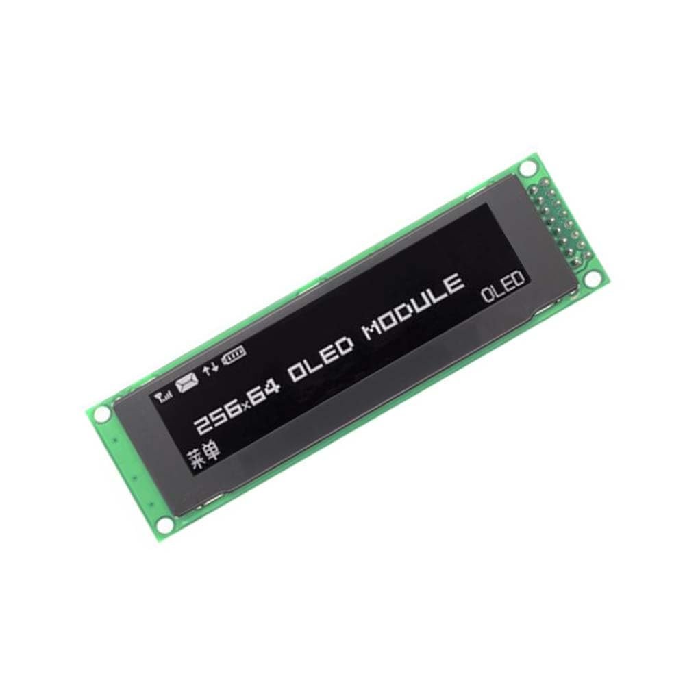 2.8 Inch 256 x 64 OLED Display Dots Graphic LCD Display Screen Module LCM SSD1322 Controller Support SPI (White)