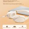 NONCHI Wireless Over Ear Bluetooth Headphones with Built-in Mic, Active Noise Cancelling Headphones, HiFi Stereo Foldable Lightweight Headset, 55H Playtime, Deep Bass, for PC Home Travel Office,Black view 4
