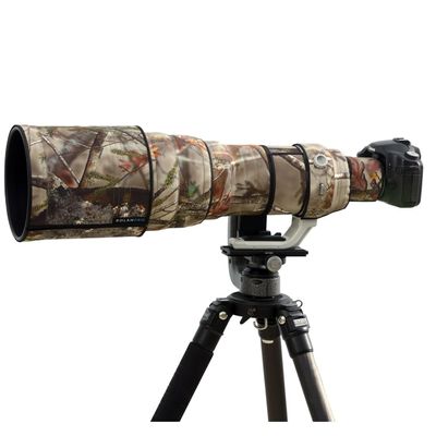 Rolanpro Camouflage Lens Clothing Rain Cover for Canon EF 600mm F/4 L is USM Lens Disguises Lens from Wildlife #20