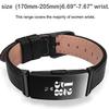 TUV PLNT Bands Compatible with Inspire 3 Women Men, Leather Accessories Strap Wrist Band Compatible with Inspire 3 (Inspire 3, Black/Black) view 2