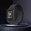 Watch Strap 2 in 1 Elastic Braided Nylon Sport Watch Strap Replacement Watch Band Accessory for Tomtom Runner3 (Matte Black) view 4