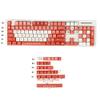 1.6mm Thickness Strawberry Ice Cream MDA Profile Dye Sub Keycaps Ergonomic PBT Keyset for TKL 61 64 68 75 87 96 104 GMMK MX Keyboard view 2