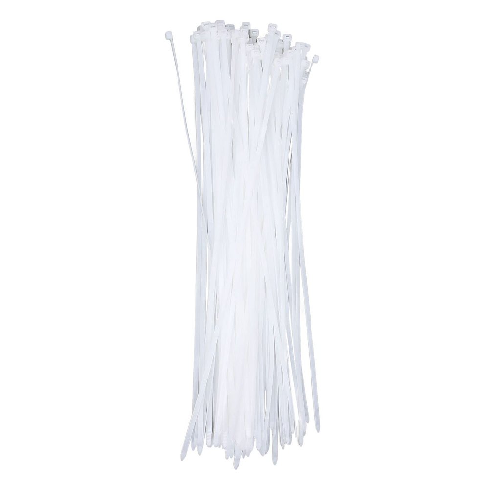 Cable Zipper Ties, 100 Self Locking Nylon Ties, 250 Lb. Tensile Strength Heavy Duty Multi Purpose Wire Management Ties, Plastic Zipper Ties for Home, Garden, Office, Travel and Workshop(600mm)