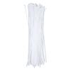 Cable Zipper Ties, 100 Self Locking Nylon Ties, 250 Lb. Tensile Strength Heavy Duty Multi Purpose Wire Management Ties, Plastic Zipper Ties for Home, Garden, Office, Travel and Workshop(600mm) view 1
