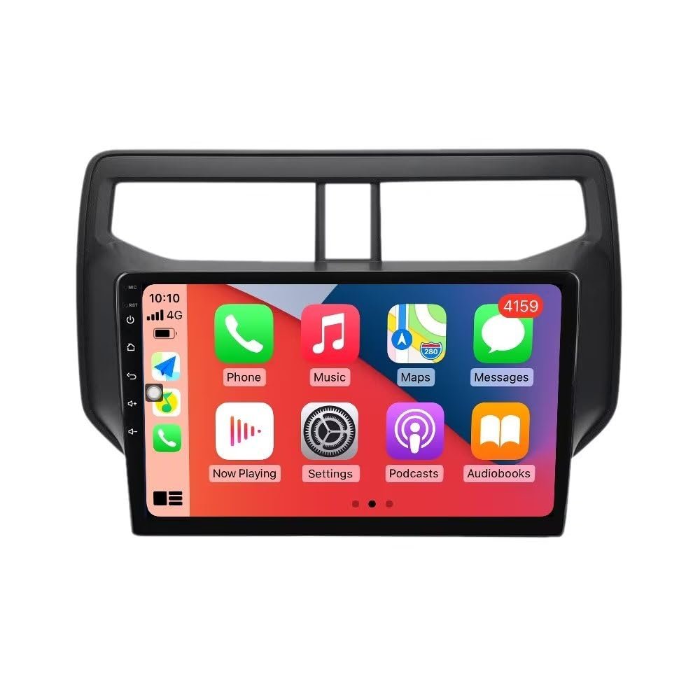 6+128GB 8Core Car Radio Stereo for Toyota Rush 2018-2019 Dash Kit Car GPS Navigation,9" IPS Touch Screen Head Unit with Car-Play & Android Auto