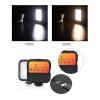 62 LED High Power Rechargeable Clip Fill Video Light, Adjusted 3 Light Modes for Phone, Android, Laptop, for Makeup, Selfie, Vlog, Video Conference view 4