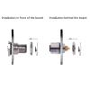 M12 5 Pin Male Connector Cable, A Coded Straight Back Mount Cable Waterproof Male Aviation Socket UnShielded Electrical Cable IP67 Sensor Receptacle0.5Meter view 3