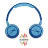Altec Lansing Kid Safe 2-in-1 Wireless Bluetooth Headphones - Crystal Clear Sound, Safe Volume Limiting, Foldable Design - Enjoy Audio and Protect Your Child's Hearing (Hero Blue) view 4