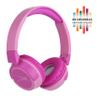 Altec Lansing Kid Safe 2-in-1 Wireless Bluetooth Headphones - Crystal Clear Sound, Safe Volume Limiting, Foldable Design - Enjoy Audio and Protect Your Child's Hearing (Princess Pink) view 4