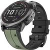 22mm watch band pingwen Compatible with Garmin Fenix 5 Watch Band, 22mm Soft Silicone Bands for Fenix 5/Fenix 5 Plus/Fenix 6/Fenix 6 Pro/Fenix 7/Forerunner 935/Forerunner 945/Approach S60/ Quatix 5 view 2