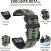 22mm watch band pingwen Compatible with Garmin Fenix 5 Watch Band, 22mm Soft Silicone Bands for Fenix 5/Fenix 5 Plus/Fenix 6/Fenix 6 Pro/Fenix 7/Forerunner 935/Forerunner 945/Approach S60/ Quatix 5 view 3