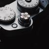 Shutter Button, Handmade, Aluminium Alloy, Shutter Release Button Compatible with Fujifilm Camera, Release Button Replacement (Metal-Flower) view 2