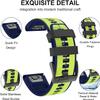 22mm watch band pingwen Compatible with Garmin Fenix 5 Watch Band, 22mm Soft Silicone Bands for Fenix 5/Fenix 5 Plus/Fenix 6/Fenix 6 Pro/Fenix 7/Forerunner 935/Forerunner 945/Approach S60/ Quatix 5 view 3