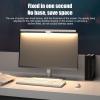 Computer Monitor Lamp, LED Screen Light Bar for Eye Caring, Stepless Dimmable, Touch Control, Office Monitor Light (White) view 3