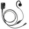 PRYME PICO (PICO-USBC-GH) with USB-C Connector Lapel Mic Kit with Smart PTT Button and Braided Fiber with Noise Reducing Mic Element for Cellphones and Tablets - Includes G-Ring Swivel Earphone view 1