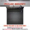 Decalrus - Protective Decal Sticker for The Alienware M16 AWM16 (16" Screen) case Cover wrap ALm16_AWM16-165 view 2