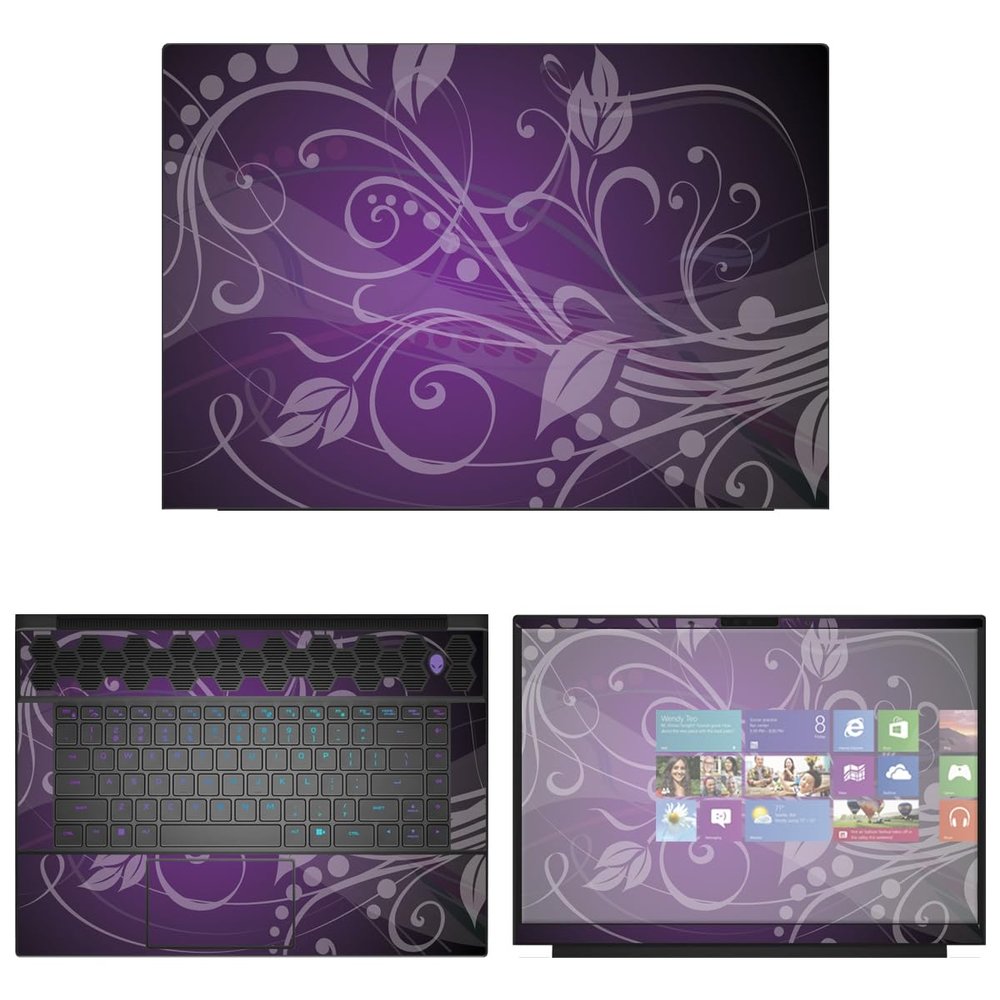 Decalrus - Protective Decal Sticker for The Alienware M16 AWM16 (16" Screen) case Cover wrap ALm16_AWM16-97