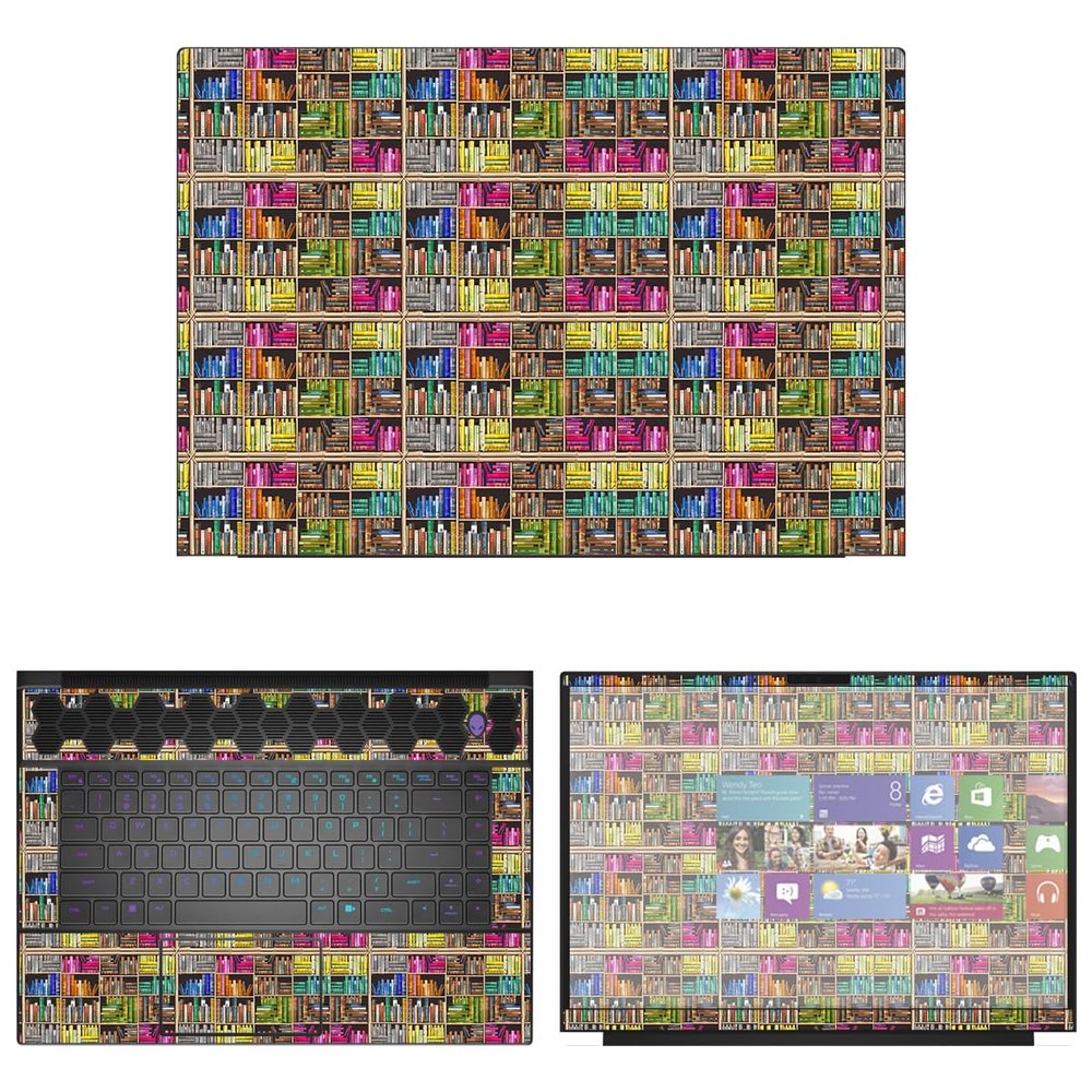 Decalrus - Protective Decal Sticker for The Alienware M16 AWM16 (16" Screen) case Cover wrap ALm16_AWM16-118