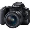 Canon EOS 250D (Rebel SL3) DSLR Camera with Canon EF-S 18-55mm F/3.5-5.6 DC III Zoom Lens + 2X 64GB Memory Cards + Case, Card Reader & More (Renewed) view 2