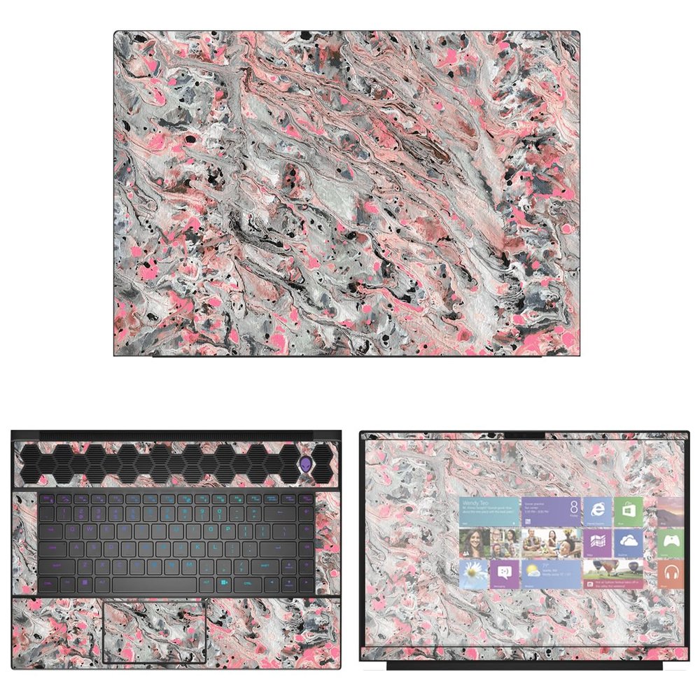 Decalrus - Protective Decal Sticker for The Alienware M16 AWM16 (16" Screen) case Cover wrap ALm16_AWM16-26