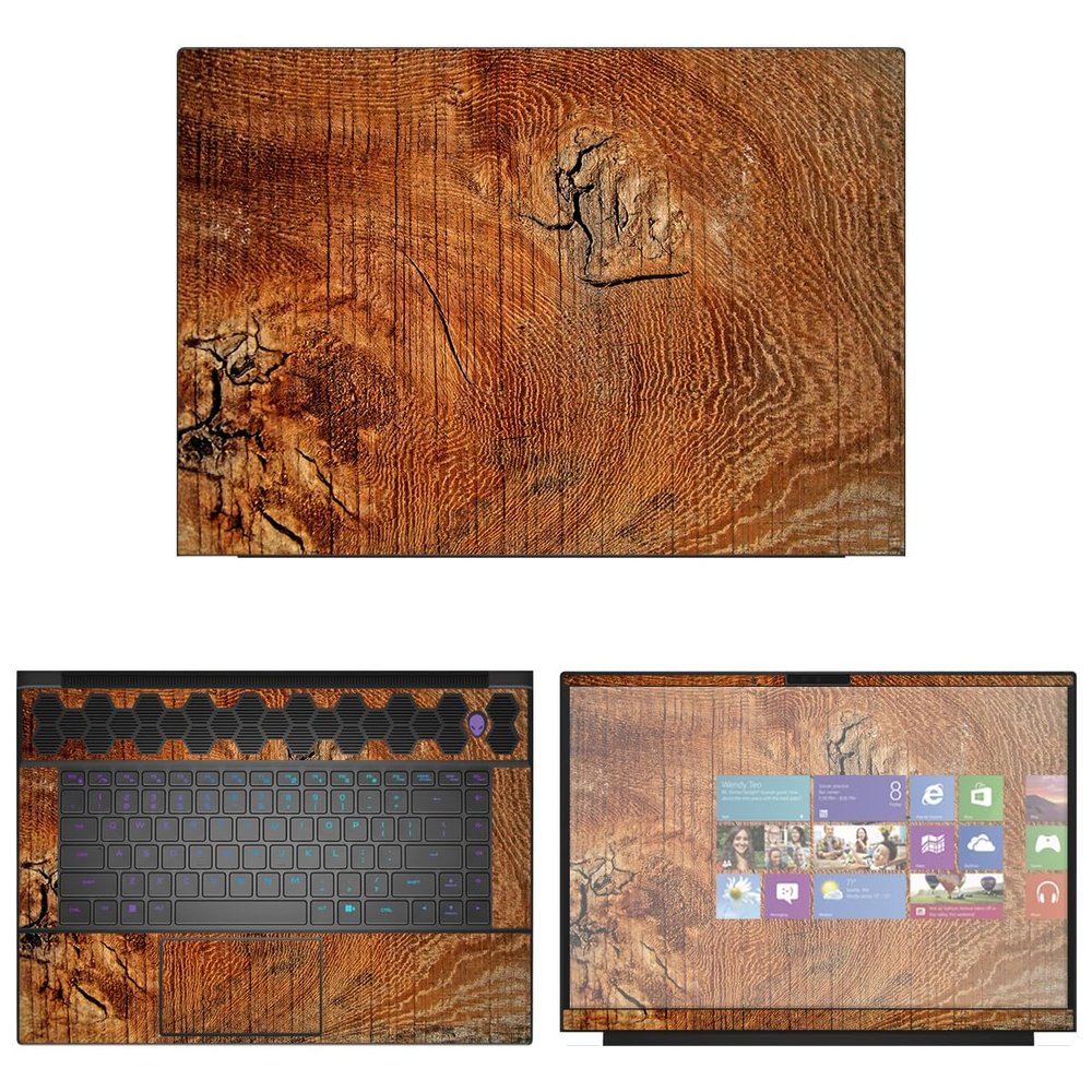 Decalrus - Protective Decal Sticker for The Alienware M16 AWM16 (16" Screen) case Cover wrap ALm16_AWM16-153