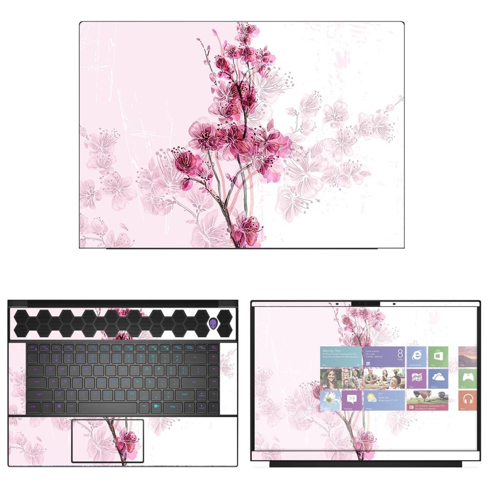 Decalrus - Protective Decal Sticker for The Alienware M16 AWM16 (16" Screen) case Cover wrap ALm16_AWM16-125