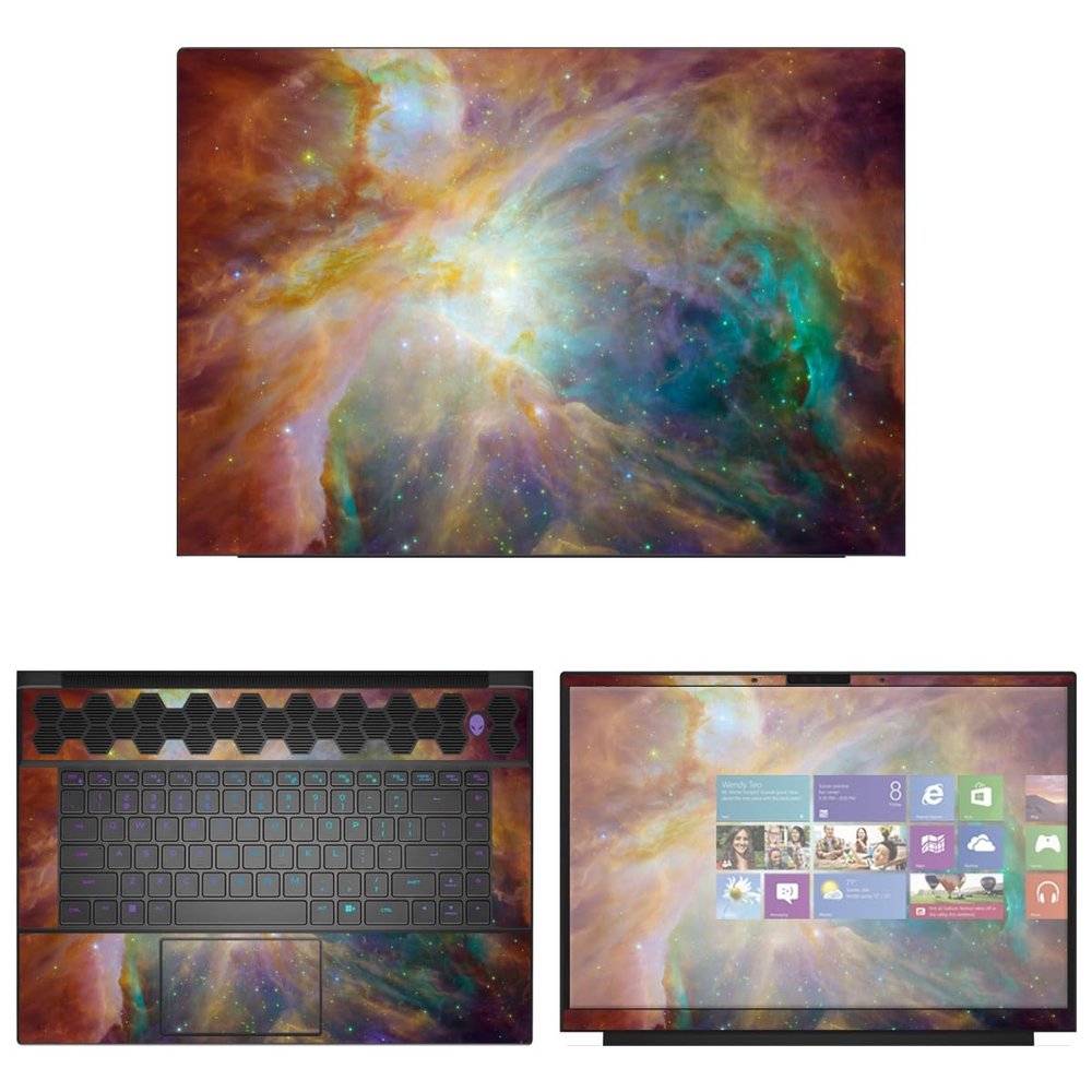 Decalrus - Protective Decal Sticker for the Alienware M16 AWM16 (16" Screen) case Cover wrap ALm16_AWM16-19