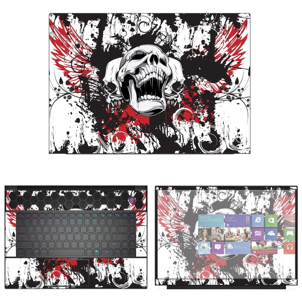 Decalrus - Protective Decal Sticker for The Alienware M16 AWM16 (16" Screen) case Cover wrap ALm16_AWM16-29