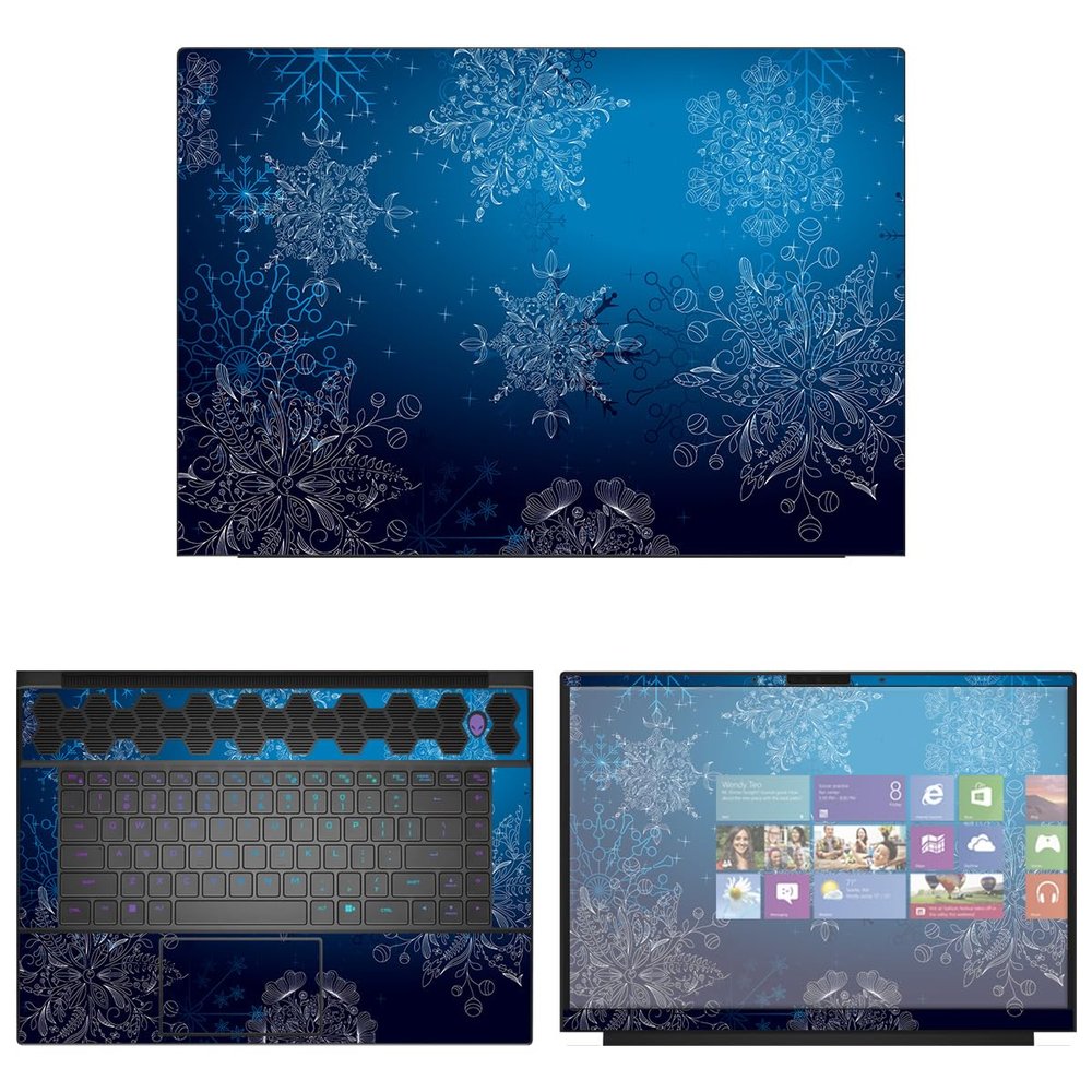 Decalrus - Protective Decal Sticker for the Alienware M16 AWM16 (16" Screen) case Cover wrap ALm16_AWM16-196