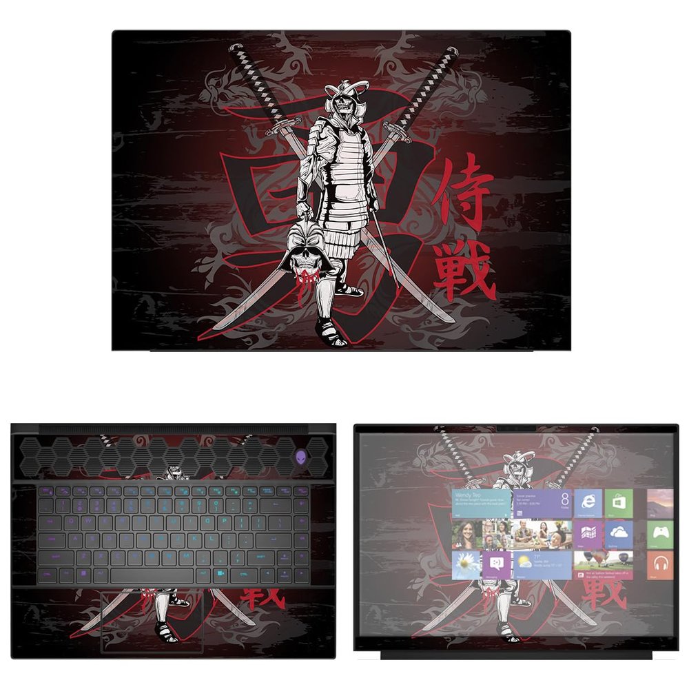Decalrus - Protective Decal Sticker for The Alienware M16 AWM16 (16" Screen) case Cover wrap ALm16_AWM16-144