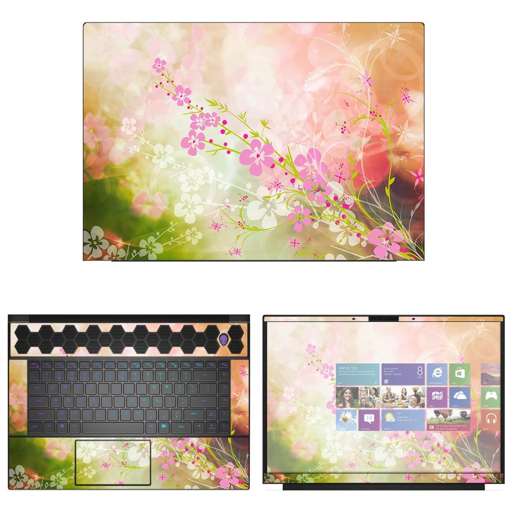 Decalrus - Protective Decal Sticker for The Alienware M16 AWM16 (16" Screen) case Cover wrap ALm16_AWM16-177