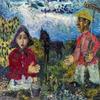 David Burliuk : Black Horse : Archival Quality Art Print view 1