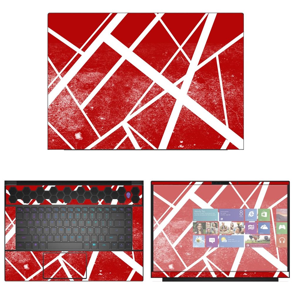 Decalrus - Protective Decal Sticker for The Alienware M16 AWM16 (16" Screen) case Cover wrap ALm16_AWM16-131