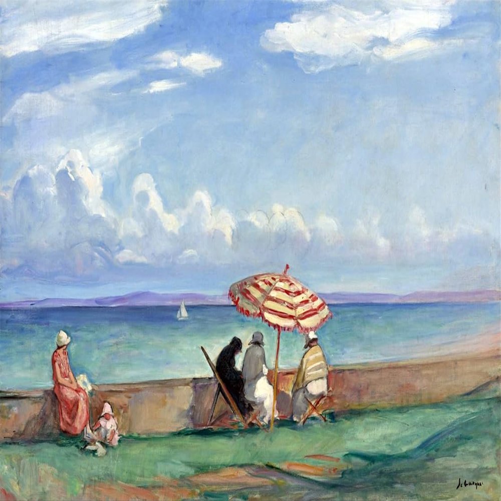 By the Sea : Henri Lebasque : Art Quality Art Print