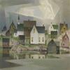 A.J. Casson : Old Lumber Village : 1958 : Archival Quality Art Print view 1
